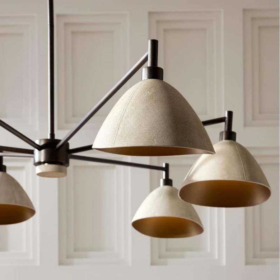 Arteriors Inlet 6 Light 53" Wide Chandelier