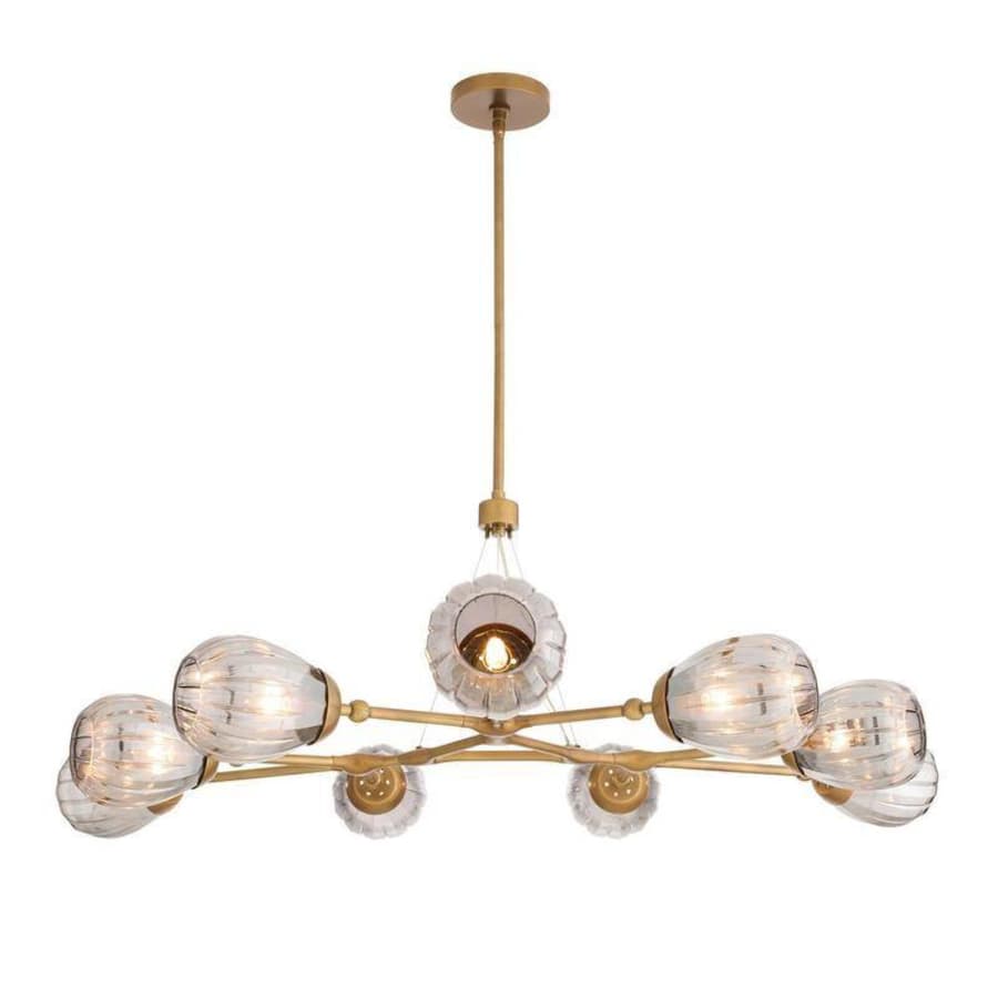 Arteriors Smyth 9 Light 54" Wide Chandelier
