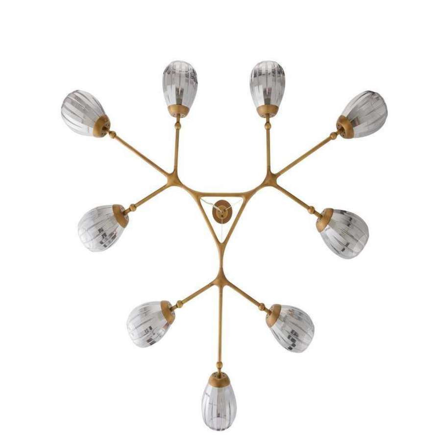 Arteriors Smyth 9 Light 54" Wide Chandelier