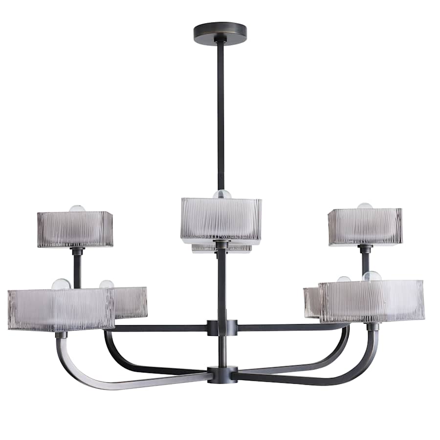 Arteriors Louis Chandelier 8 Light 40" Wide Chandelier