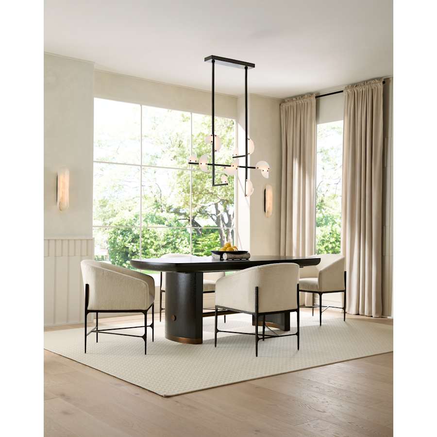 Arteriors Nova Chandelier 40" Wide Abstract Chandelier