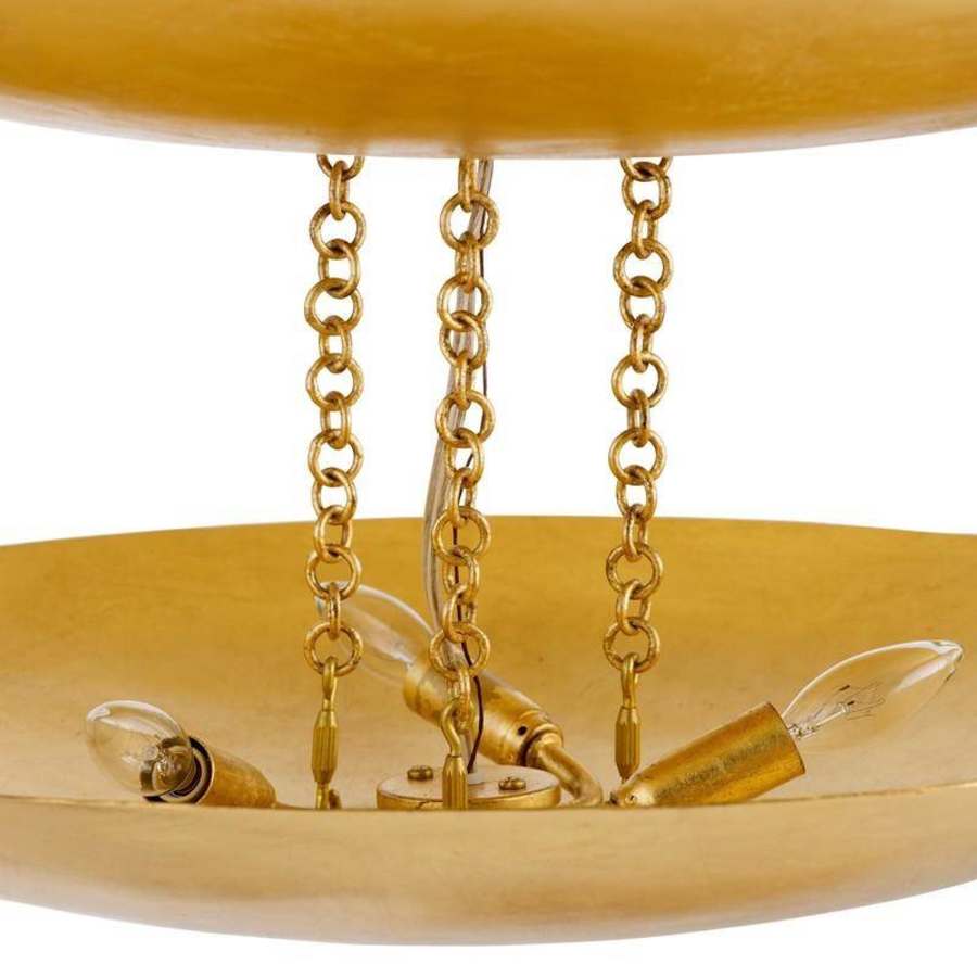 Arteriors Florko 6 Light 42" Wide Abstract Chandelier