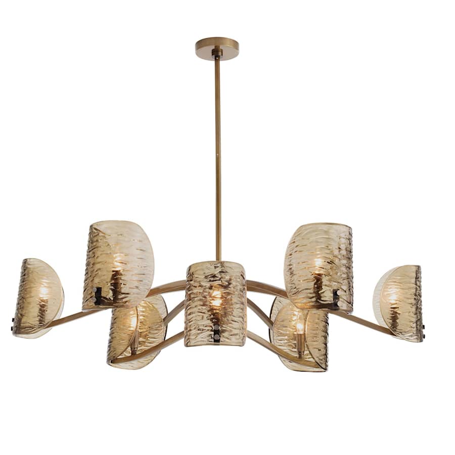 Arteriors Natasha Chandelier 9 Light 43" Wide Chandelier