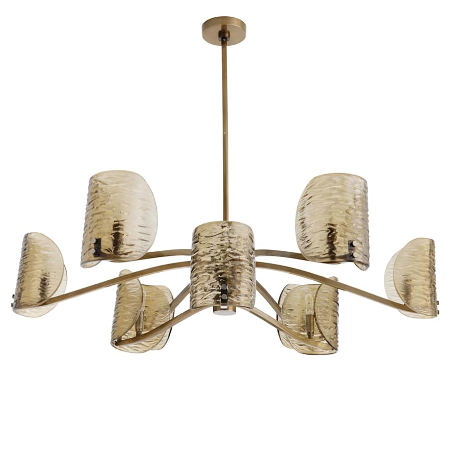 Arteriors Natasha Chandelier 9 Light 43" Wide Chandelier