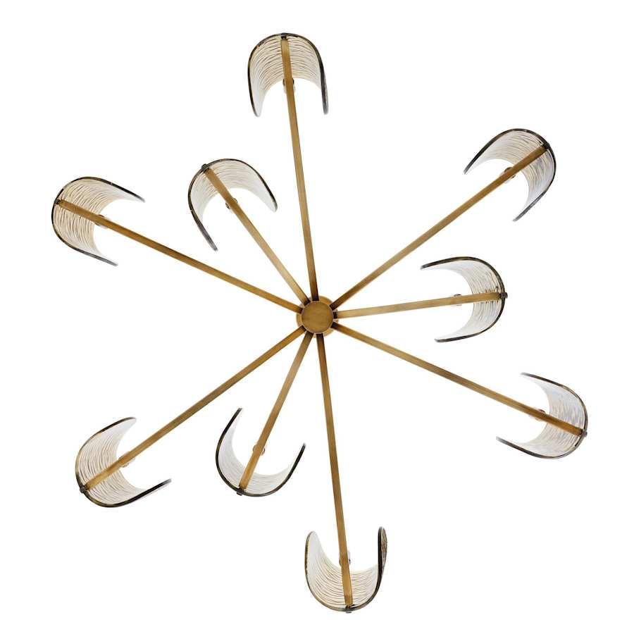 Arteriors Natasha Chandelier 9 Light 43" Wide Chandelier