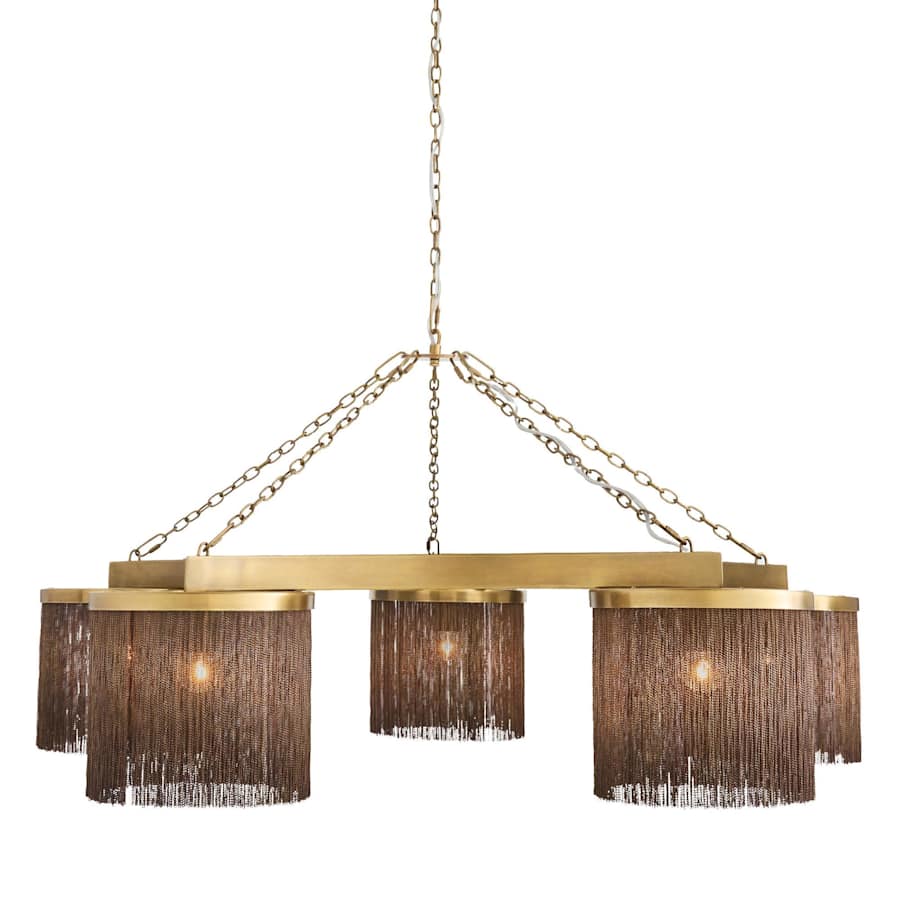 Arteriors Langston Chandelier 5 Light 46" Wide Chandelier