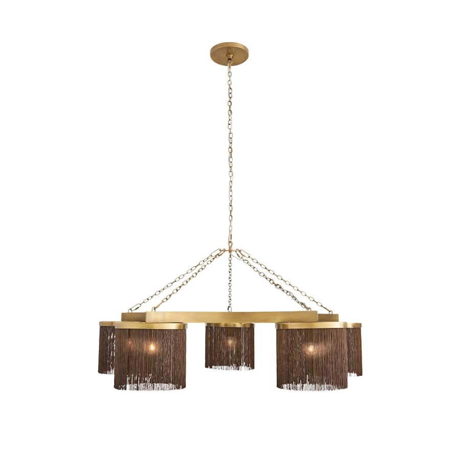 Arteriors Langston Chandelier 5 Light 46" Wide Chandelier