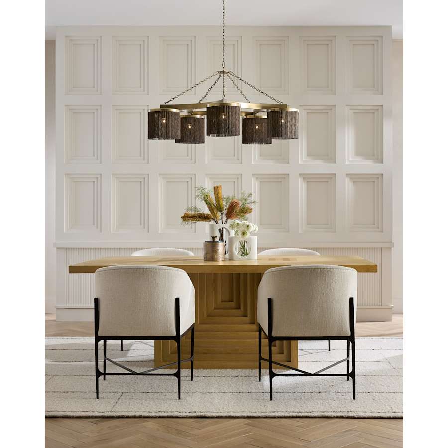Arteriors Langston Chandelier 5 Light 46" Wide Chandelier