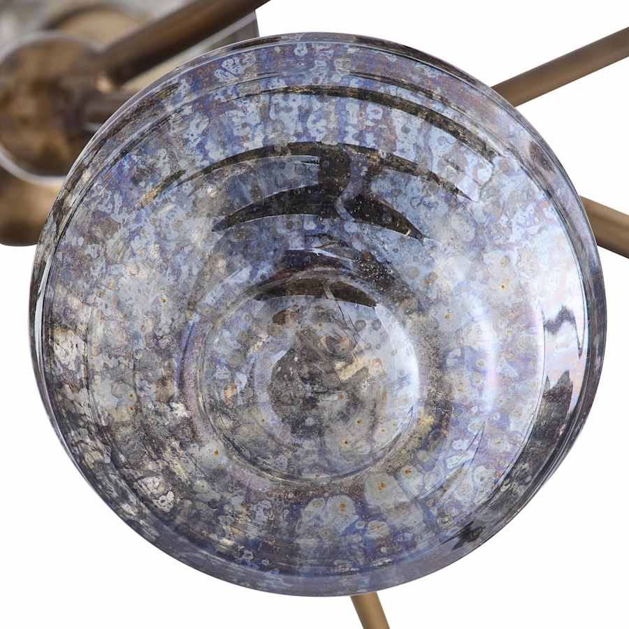 Arteriors Merrick Chandelier 12 Light 39" Wide Abstract Sputnik Chandelier