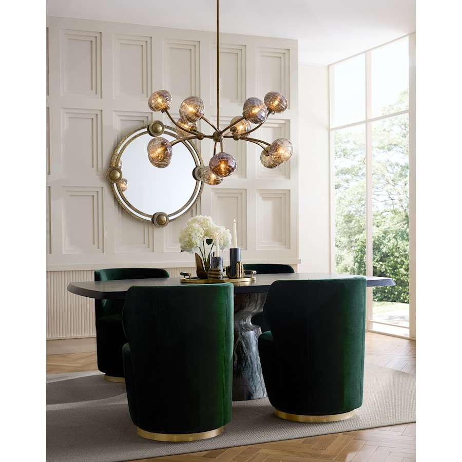 Arteriors Merrick Chandelier 12 Light 39" Wide Abstract Sputnik Chandelier