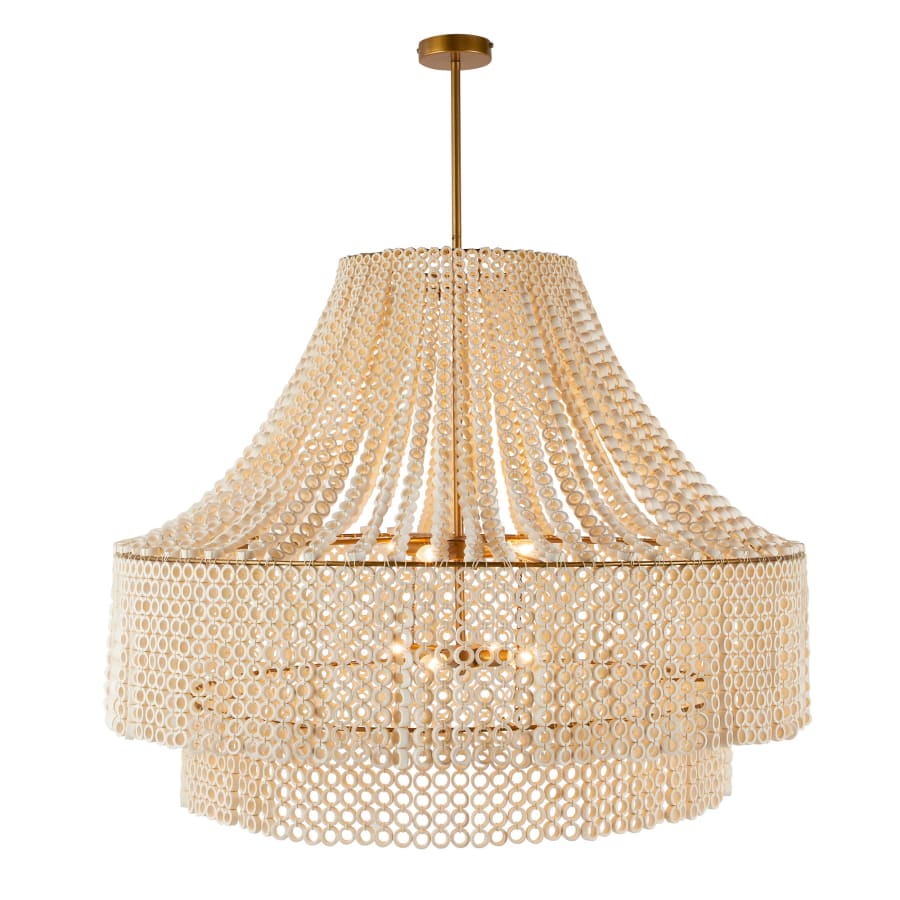 Arteriors Hannie 8 Light 46" Wide Empire Chandelier with Shade