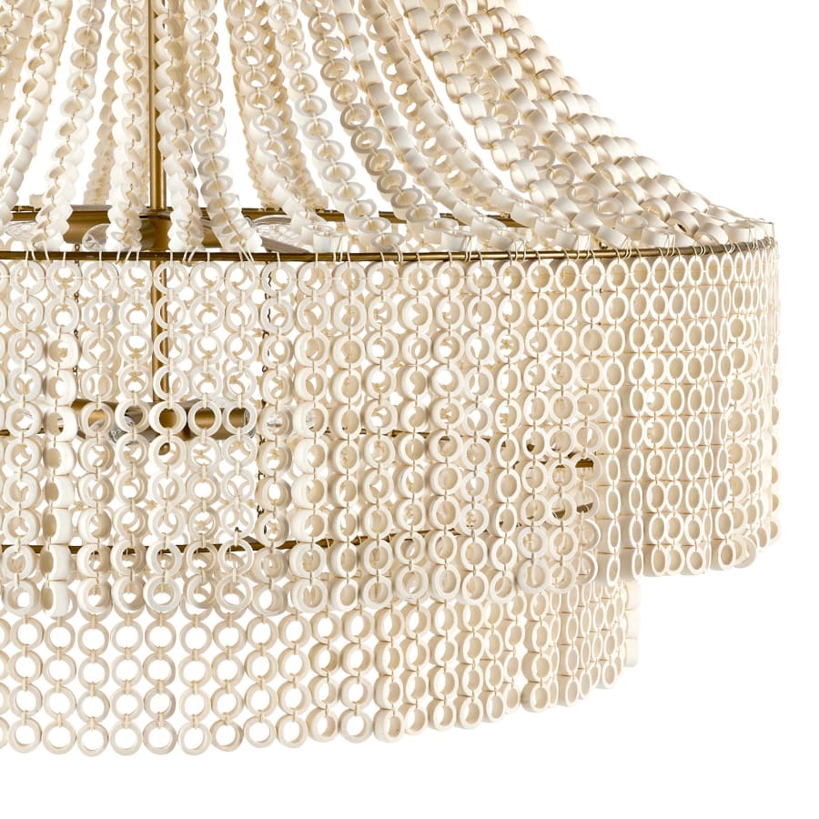 Arteriors Hannie 8 Light 46" Wide Empire Chandelier with Shade