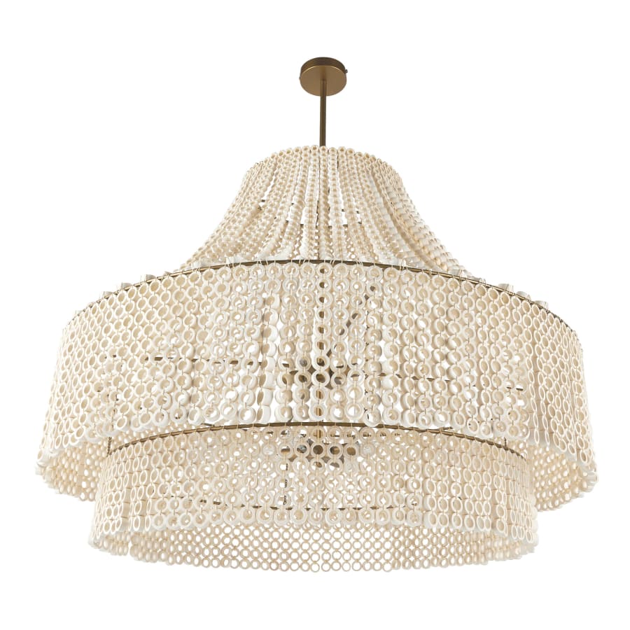 Arteriors Hannie 8 Light 46" Wide Empire Chandelier with Shade