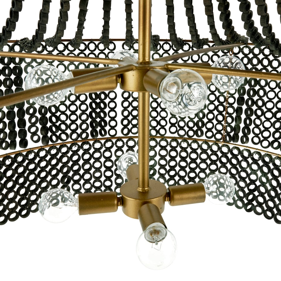 Arteriors Hannie 8 Light 46" Wide Empire Chandelier