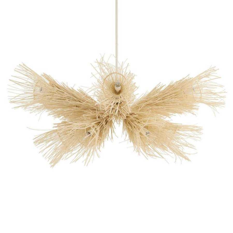 Arteriors Kauai 12 Light 52" Wide Abstract Chandelier
