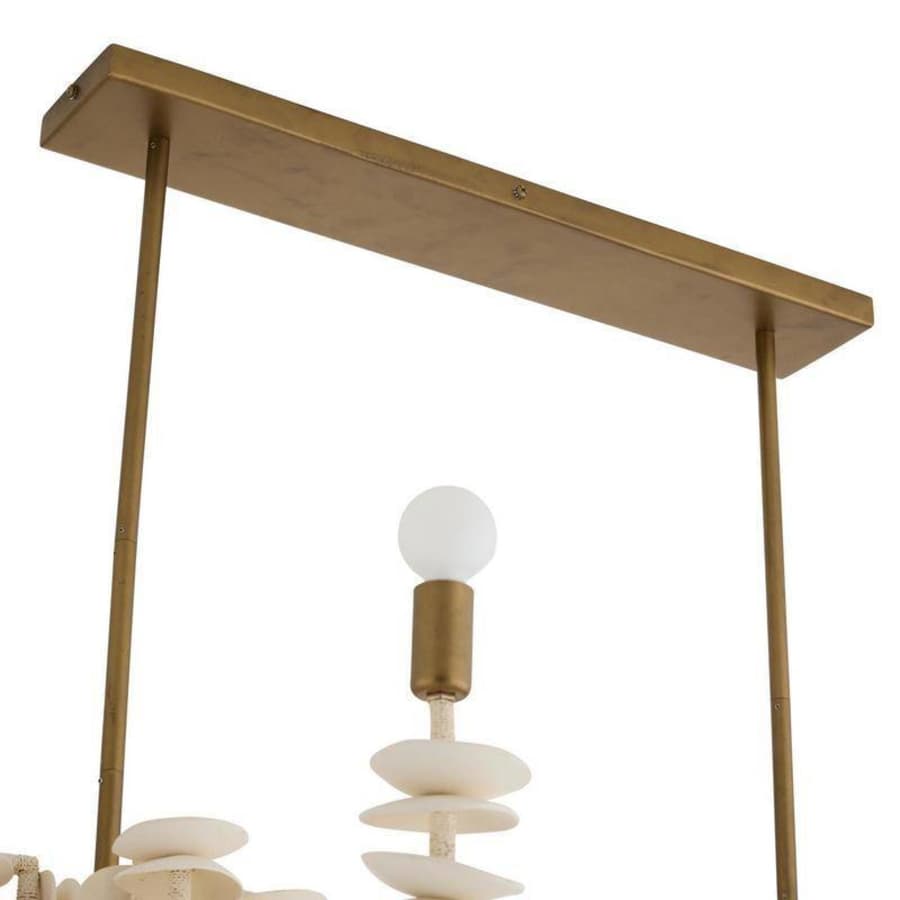 Arteriors Kalama 8 Light 57" Wide Linear Chandelier