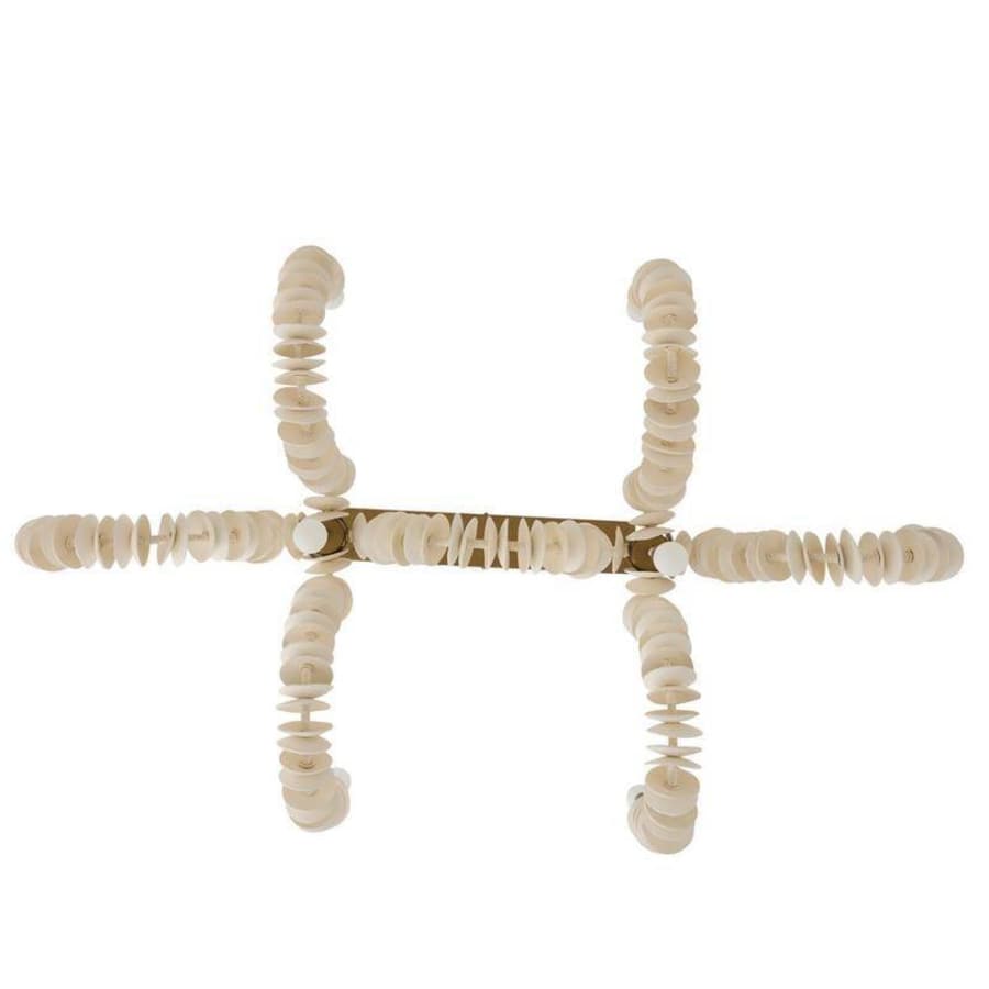 Arteriors Kalama 8 Light 57" Wide Linear Chandelier