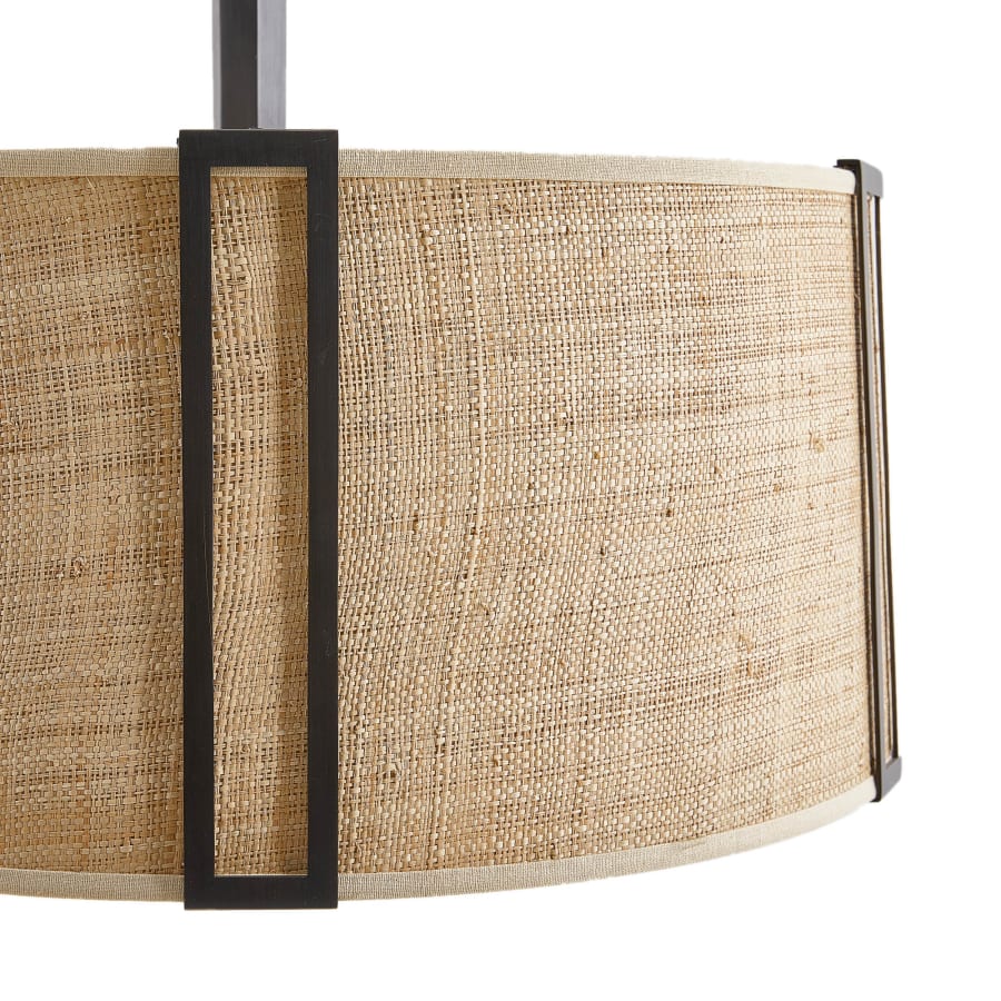 Arteriors Amida 3 Light 29" Wide Drum Chandelier
