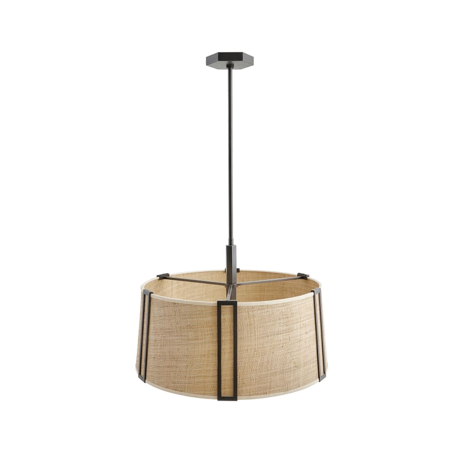 Arteriors Amida 3 Light 29" Wide Drum Chandelier