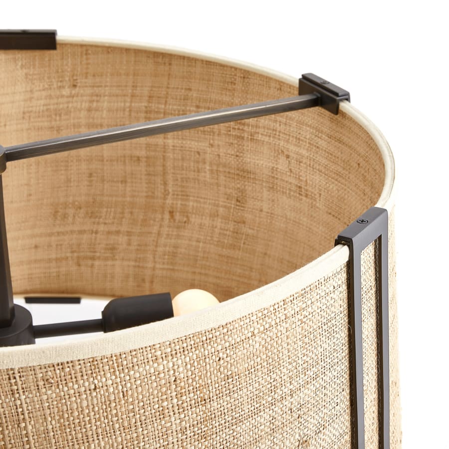 Arteriors Amida 3 Light 29" Wide Drum Chandelier