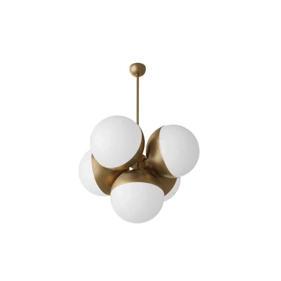 Arteriors Baptiste 5 Light 30" Wide Chandelier