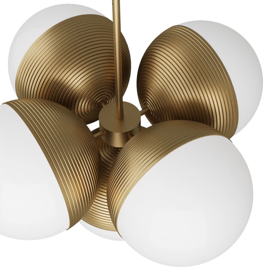 Arteriors Baptiste 5 Light 30" Wide Chandelier
