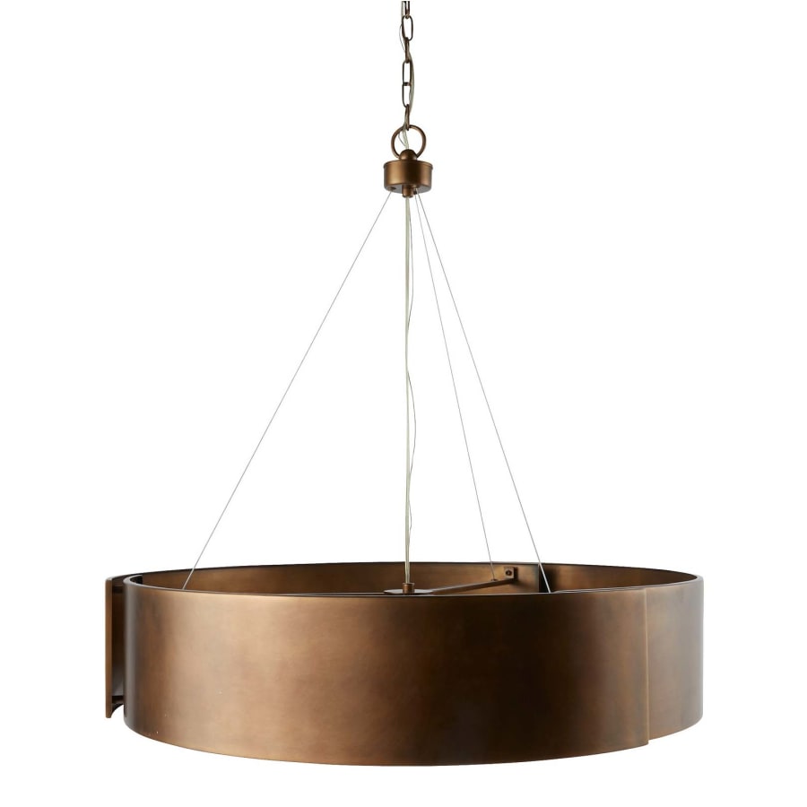 Arteriors Dante 5 Light 35" Wide Ring Chandelier