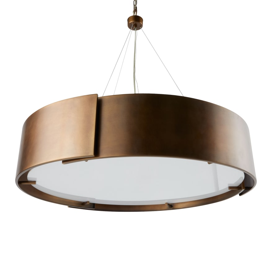 Arteriors Dante 5 Light 35" Wide Ring Chandelier