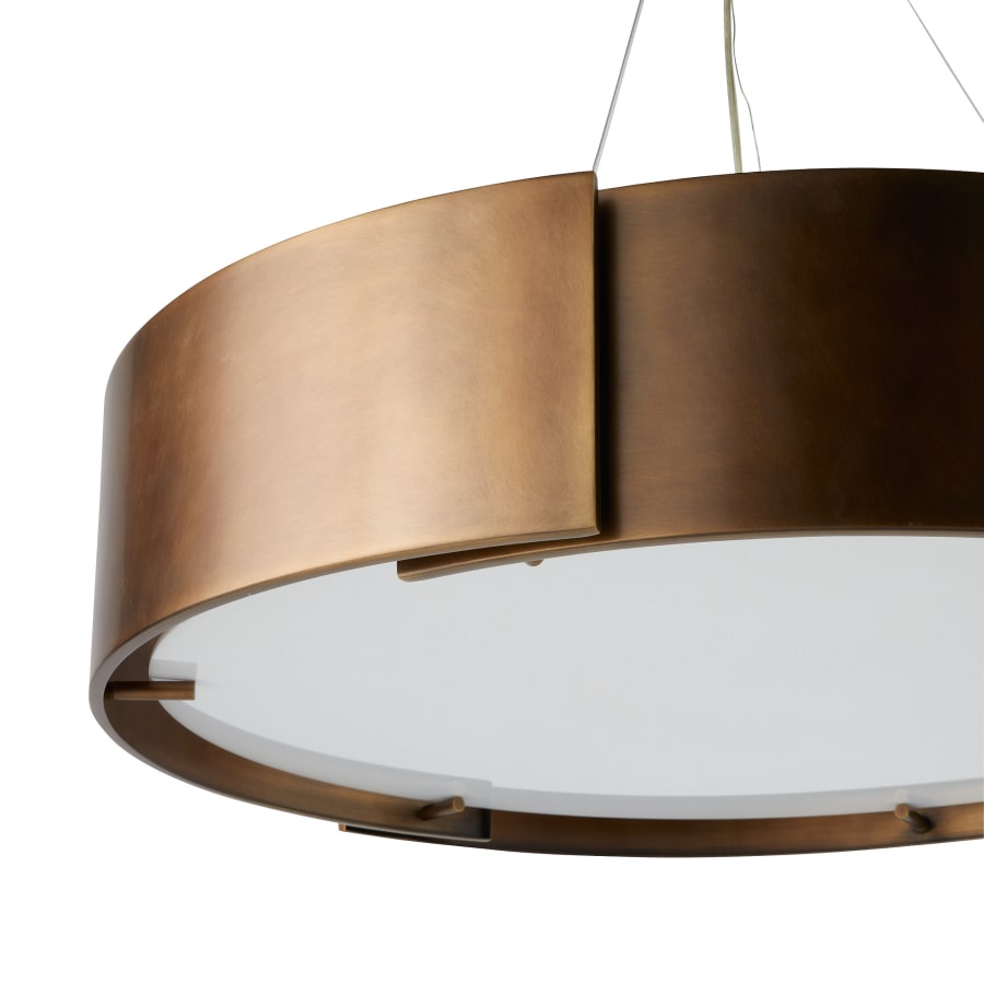 Arteriors Dante 5 Light 35" Wide Ring Chandelier