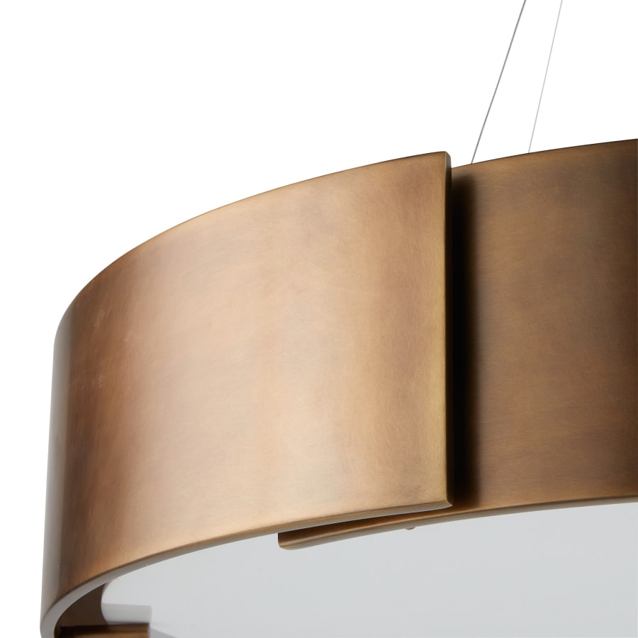 Arteriors Dante 5 Light 35" Wide Ring Chandelier