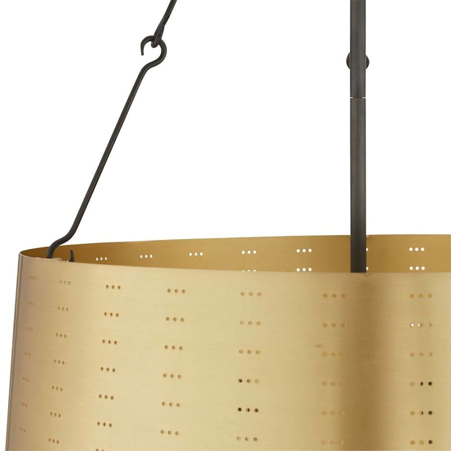 Arteriors Felipe 6 Light 28" Wide Drum Chandelier
