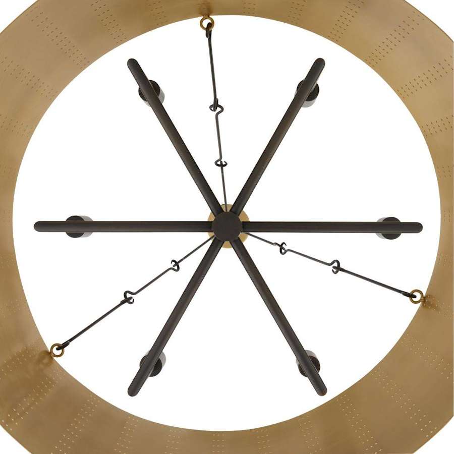 Arteriors Felipe 6 Light 28" Wide Drum Chandelier