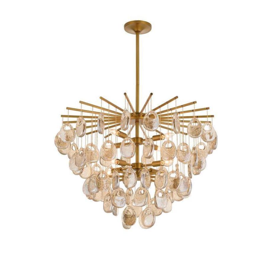 Arteriors Jacqueline 8 Light 32" Wide Waterfall Chandelier