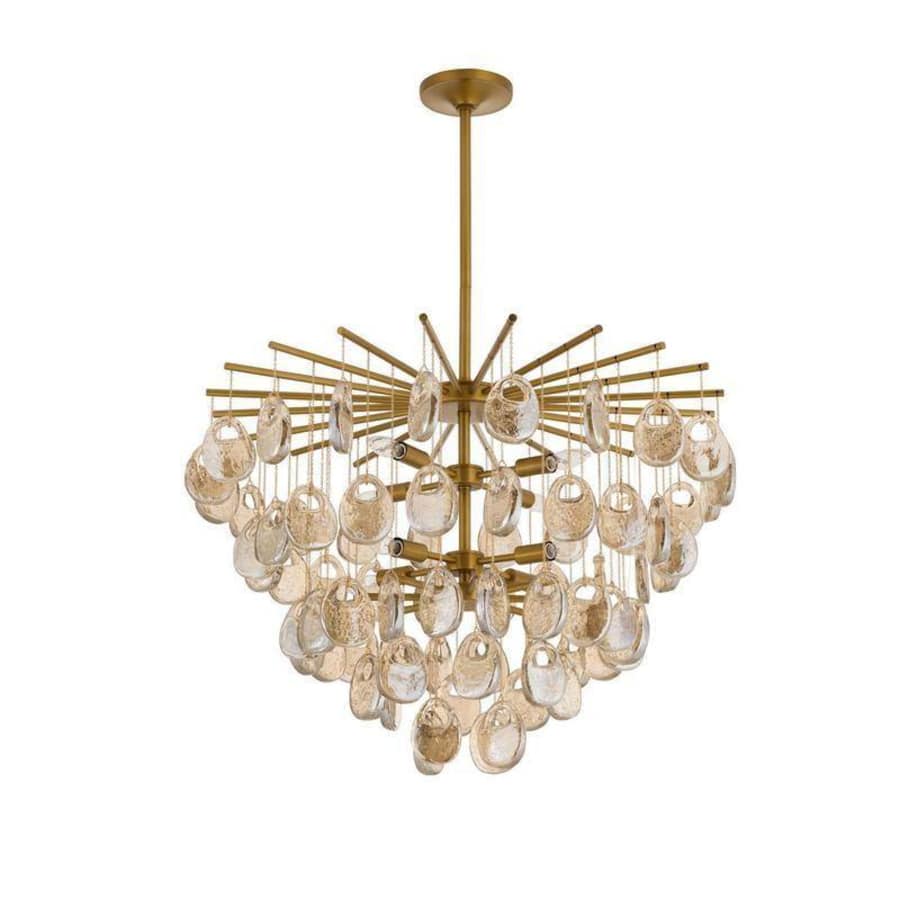 Arteriors Jacqueline 8 Light 32" Wide Waterfall Chandelier