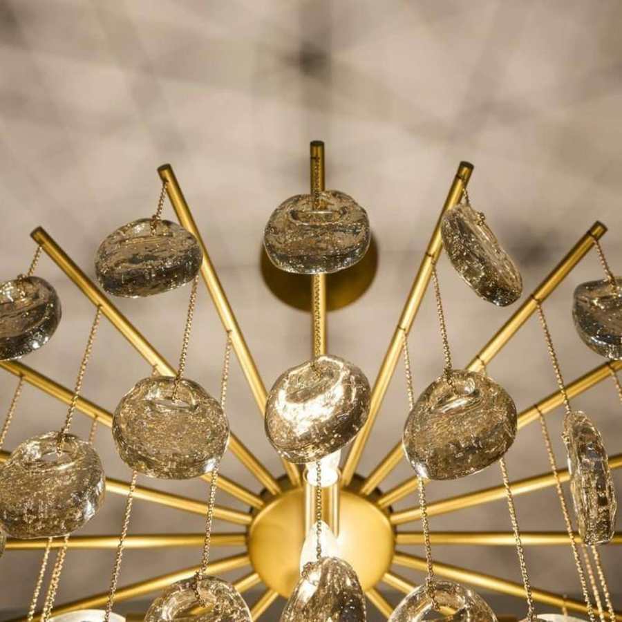 Arteriors Jacqueline 8 Light 32" Wide Waterfall Chandelier