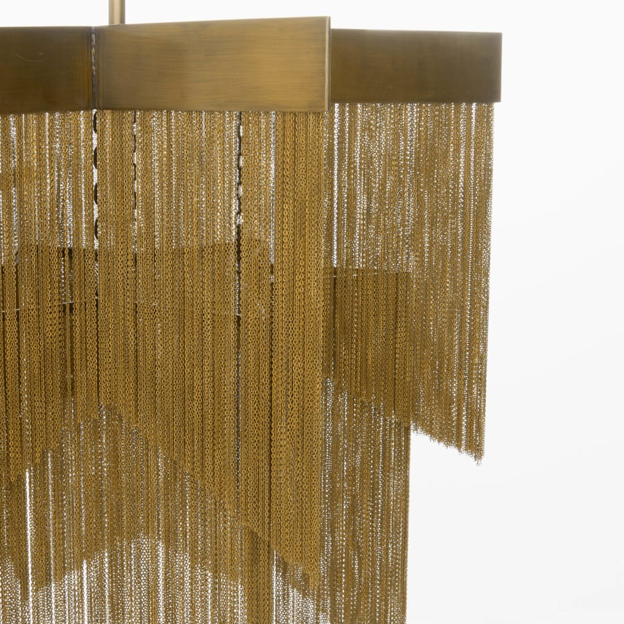 Arteriors Bridget 4 Light 28" Wide Waterfall Chandelier
