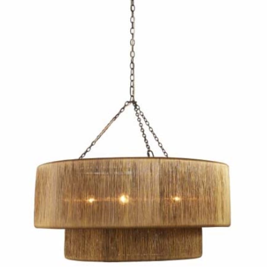 Arteriors Creighton 3 Light 35" Wide Ring Chandelier