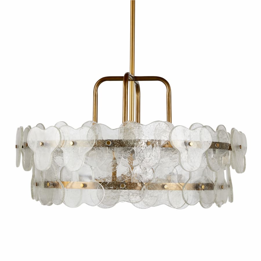 Arteriors Cascade 4 Light 26" Wide Ring Chandelier