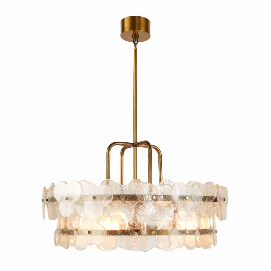 Arteriors Cascade 4 Light 26" Wide Ring Chandelier