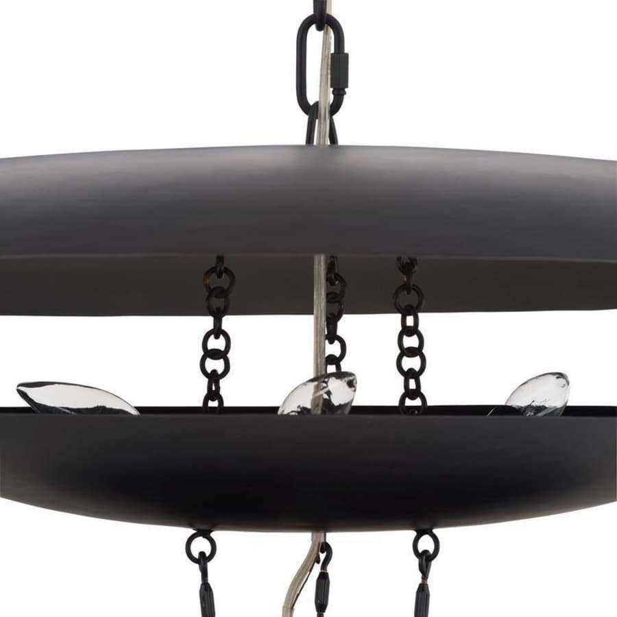 Arteriors Florko 6 Light 31" Wide Abstract Chandelier