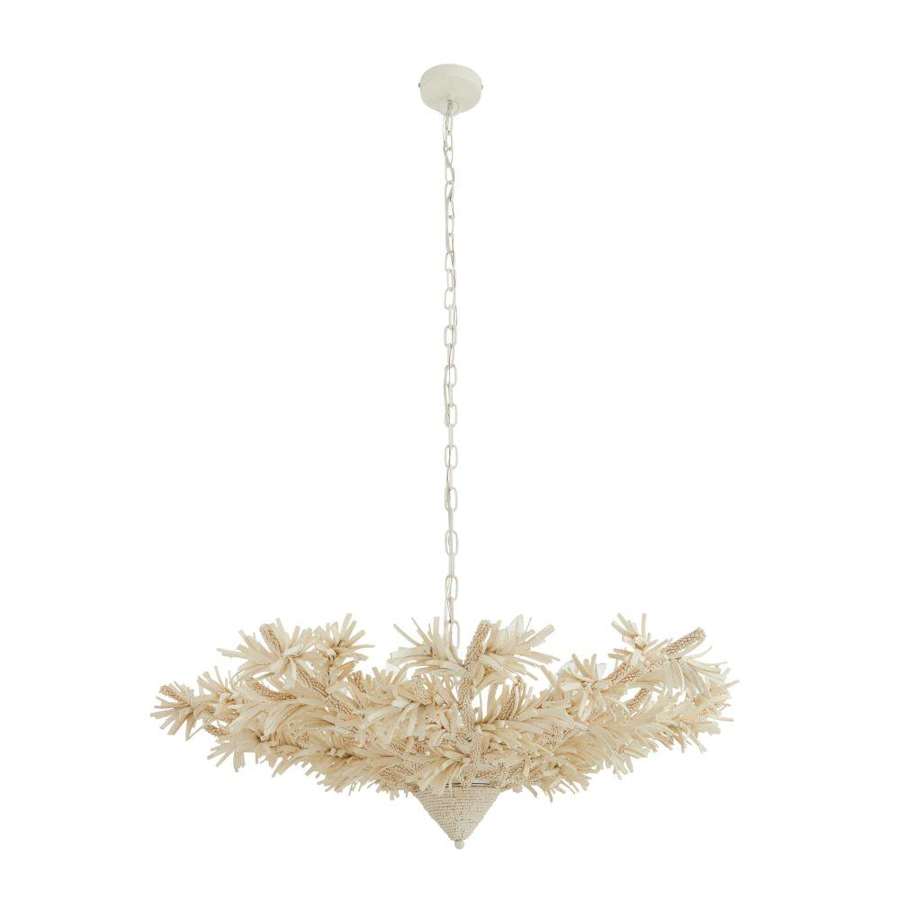 Arteriors Fernanda 8 Light 38" Wide Waterfall Chandelier
