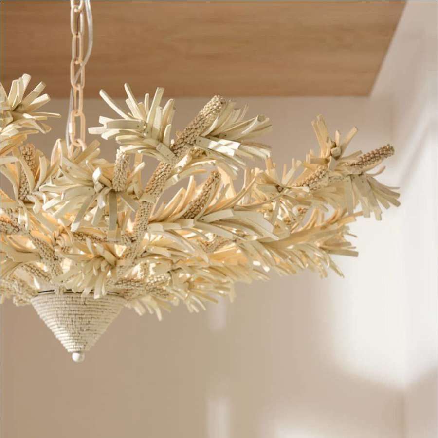 Arteriors Fernanda 8 Light 38" Wide Waterfall Chandelier