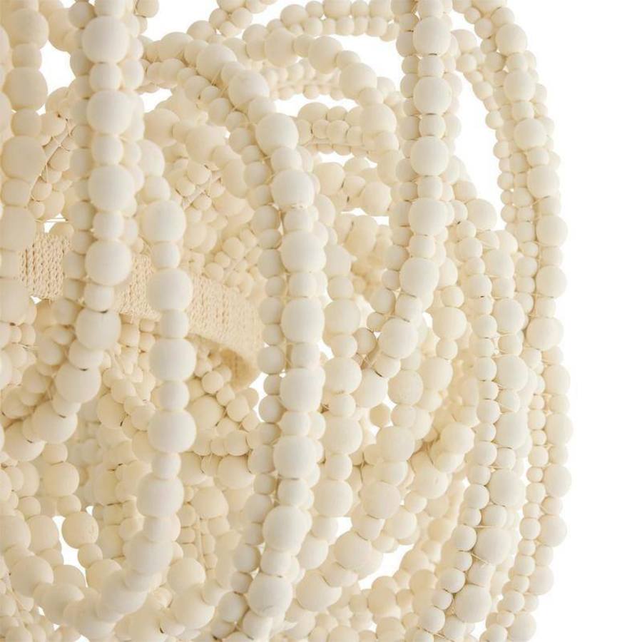 Arteriors Keely 6 Light 36" Wide Beaded Abstract Chandelier