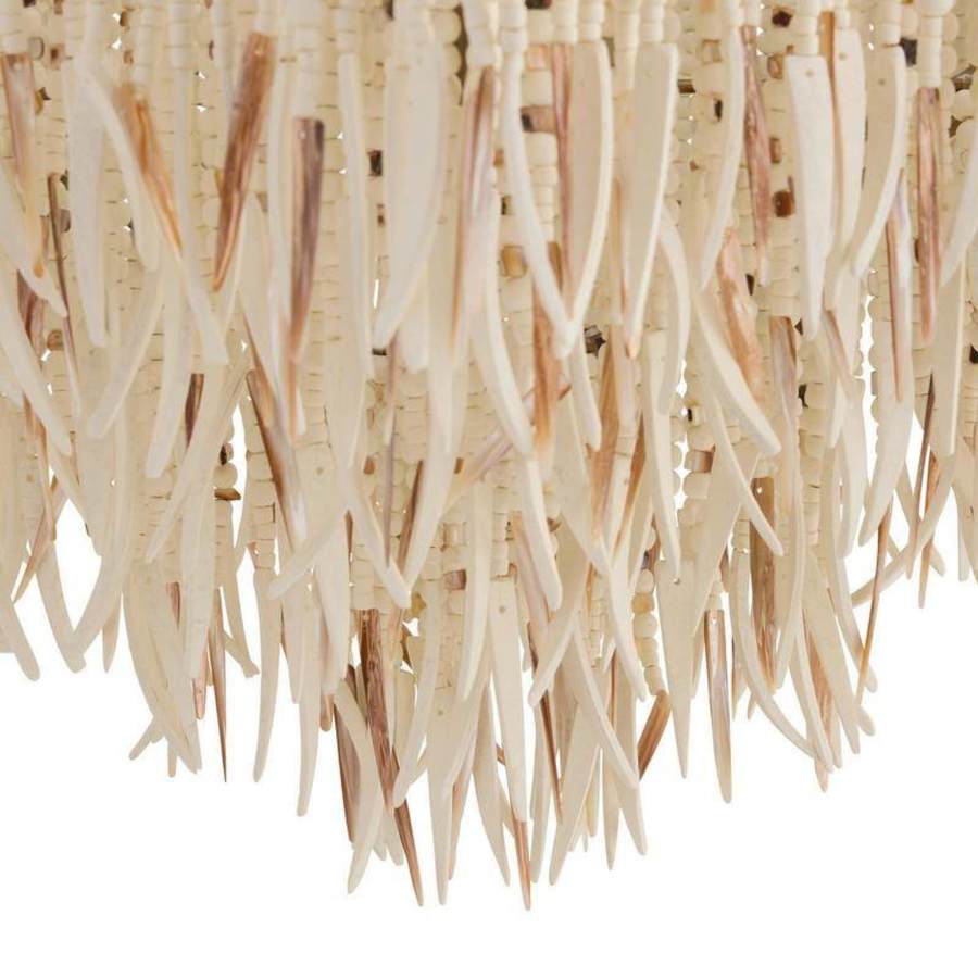 Arteriors Josephine 6 Light 30" Wide Beaded Waterfall Chandelier