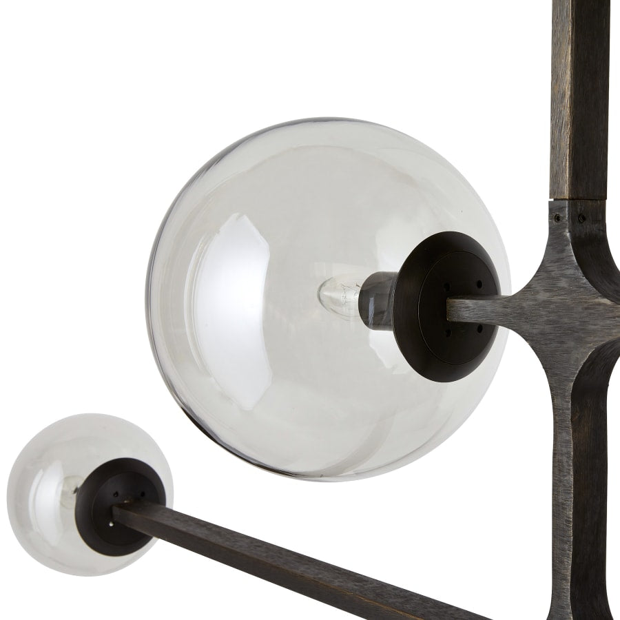 Arteriors Dillon 4 Light 21" Wide Linear Chandelier