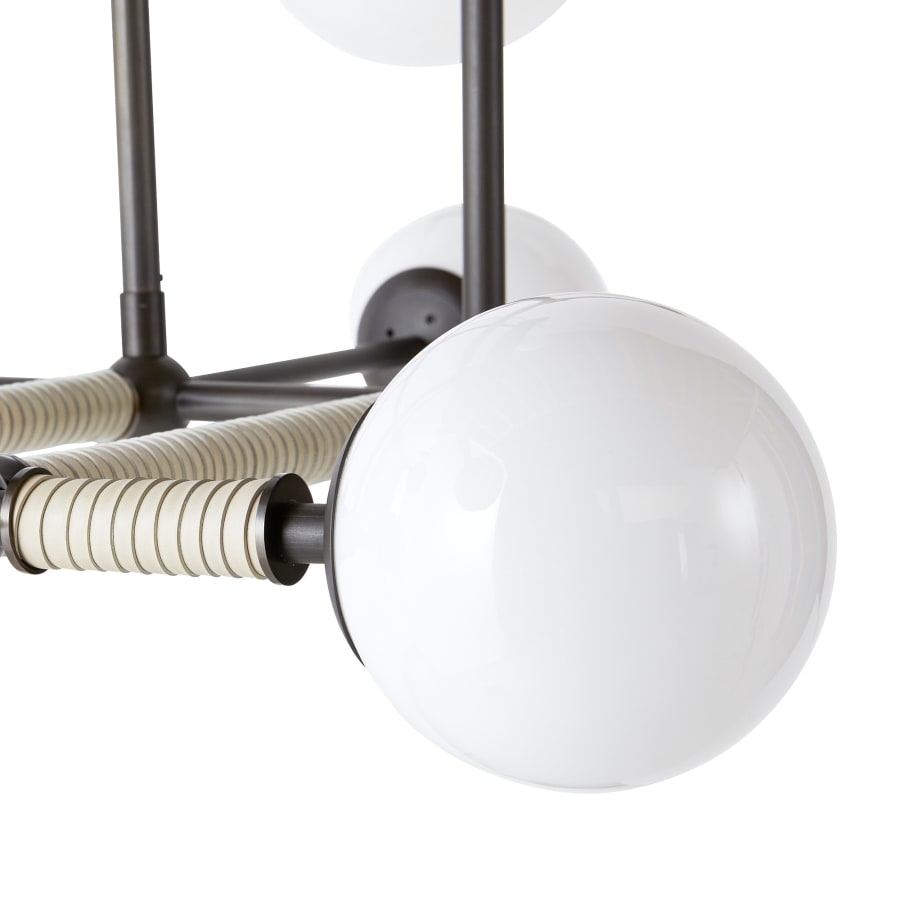 Arteriors Erica 8 Light 58" Wide Linear Chandelier