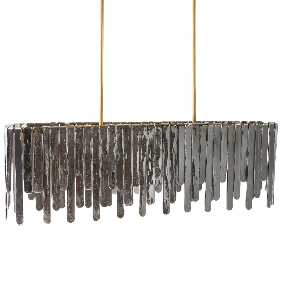 Arteriors Leighton 7 Light 52" Wide Linear Chandelier