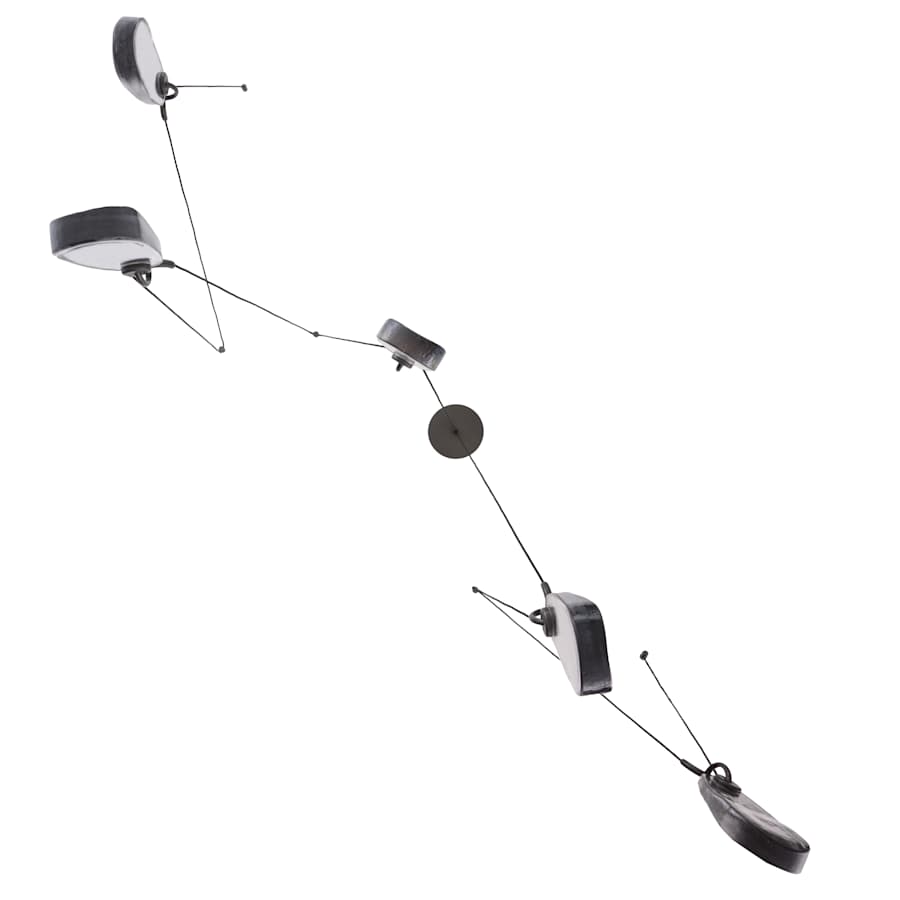 Arteriors Melt Chandelier 86" Wide Abstract Chandelier