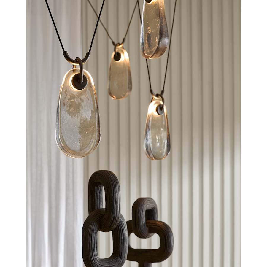 Arteriors Melt Chandelier 86" Wide Abstract Chandelier