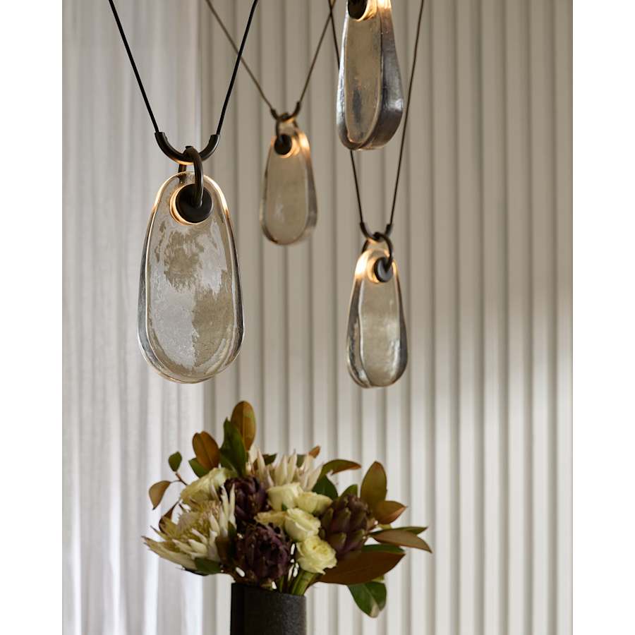 Arteriors Melt Chandelier 86" Wide Abstract Chandelier
